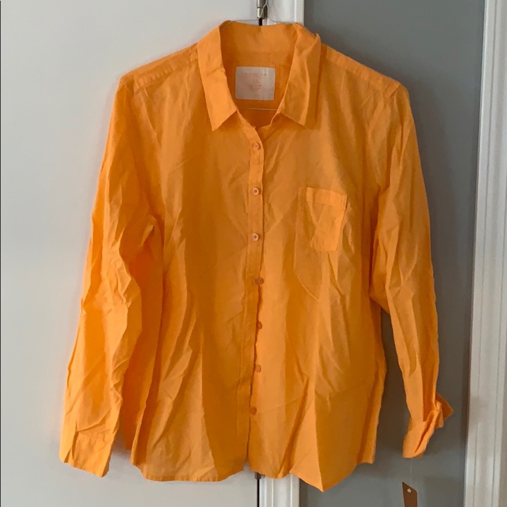 NEW Women’s Cotton Button Down Shirt XL